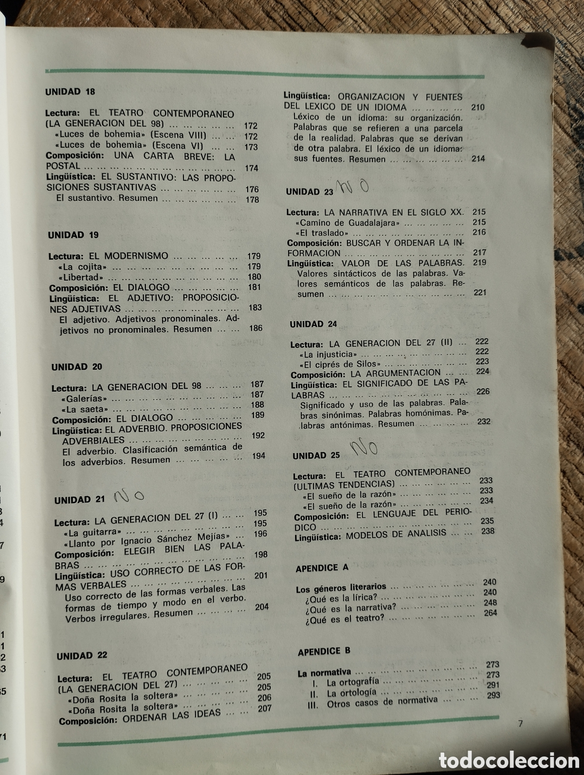 Libros: Libro de texto de lenguaje 7 E.G.B Santillana - Foto 4