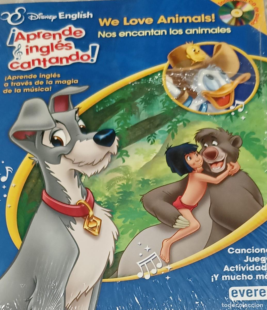 Libros: Aprende ingl&eacute;s cantando. Nos encanta los animales!! - Foto 1