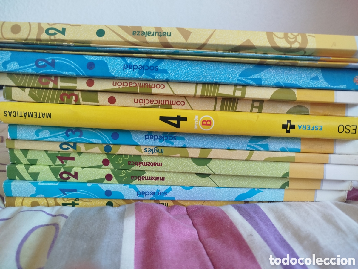 Libros: Libros de texto de la E.S.O. en perfecto estado, para autoaprendizaje.