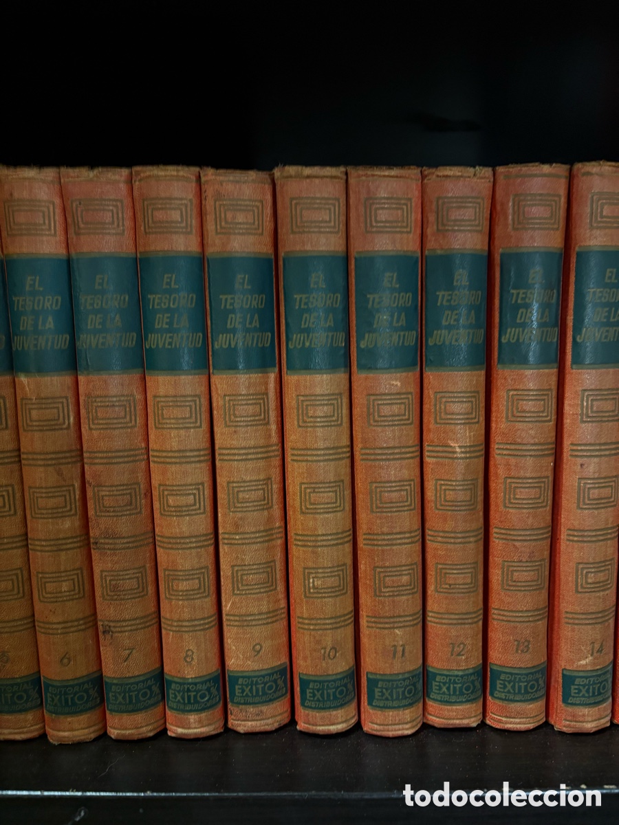 Libros: Lote 17 tomos El Tesoro de la Juventud 1958 - Foto 3