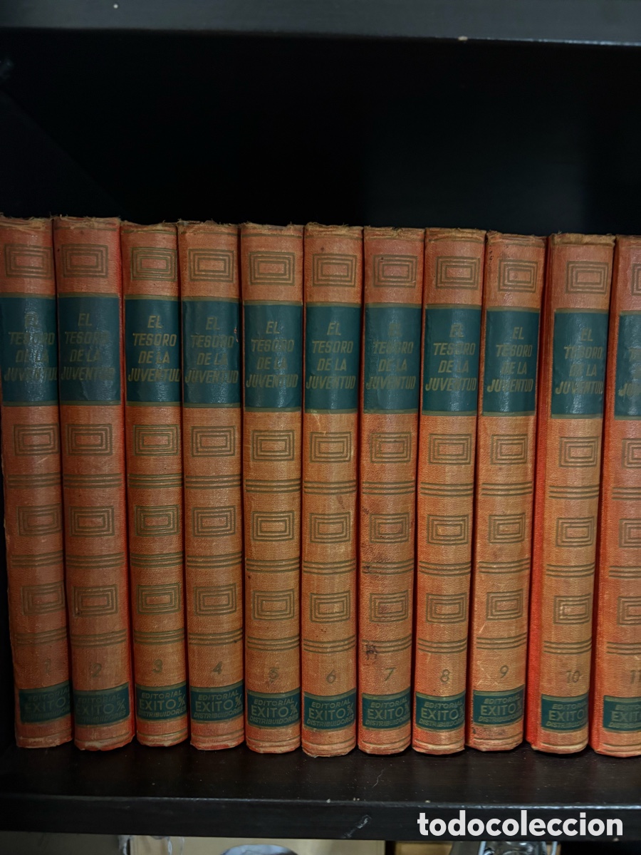 Libros: Lote 17 tomos El Tesoro de la Juventud 1958 - Foto 5