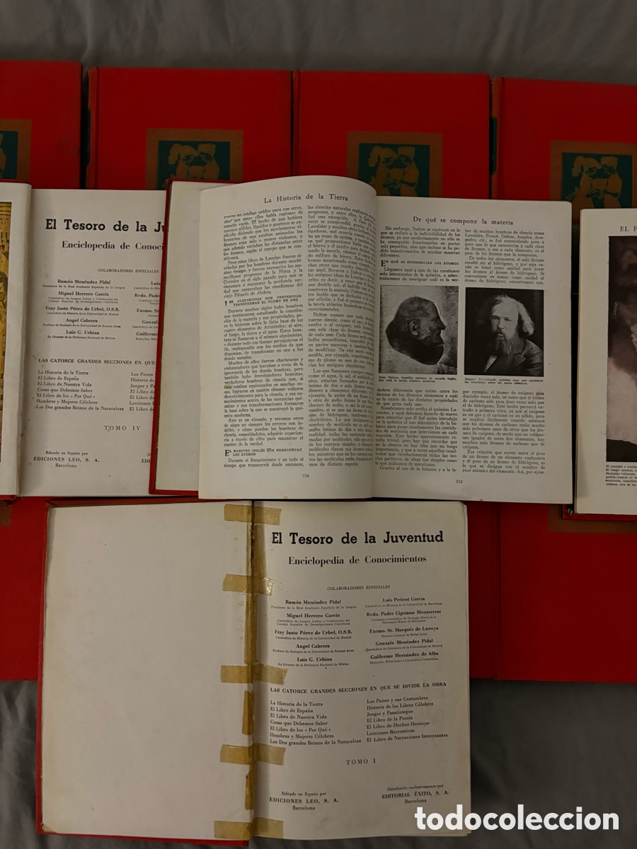 Libros: Lote 17 tomos El Tesoro de la Juventud 1958 - Foto 13