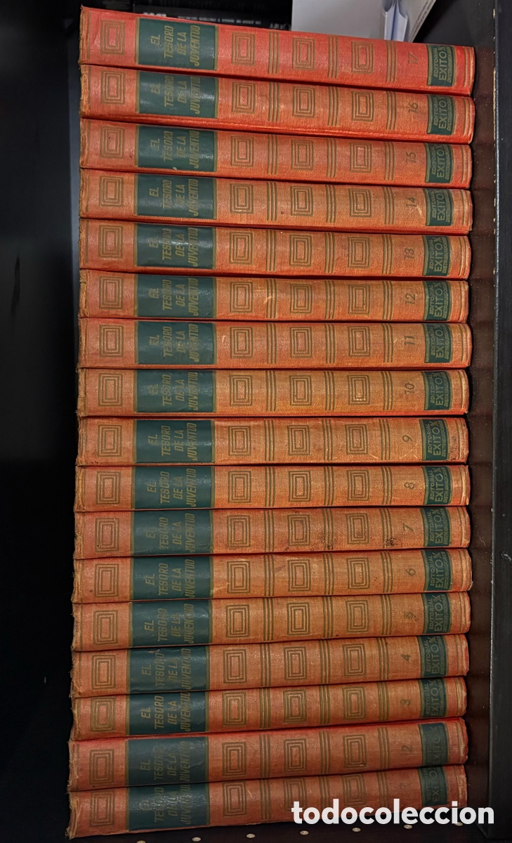 Libros: Lote 17 tomos El Tesoro de la Juventud 1958