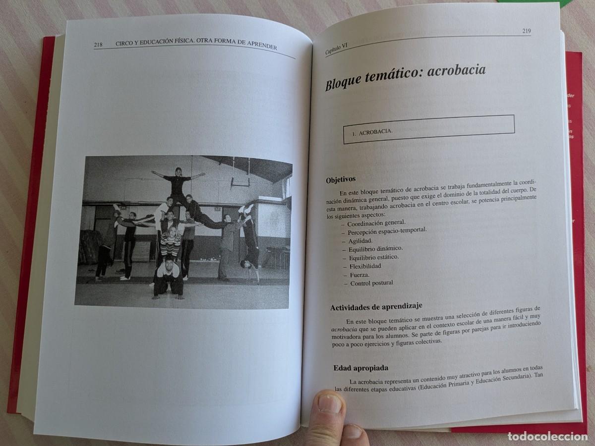 Libros: Circo y Educaci&oacute;n F&iacute;sica. Otra forma de aprender. Ed. INDE - Foto 14