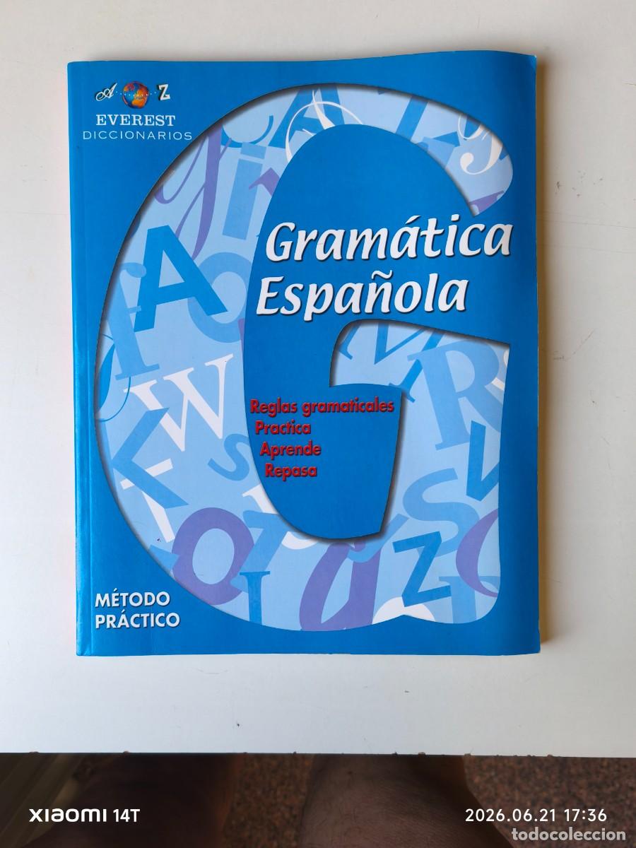 Libros: GRAMATICA ESPA&Ntilde;OLA. (2005 EVEREST).