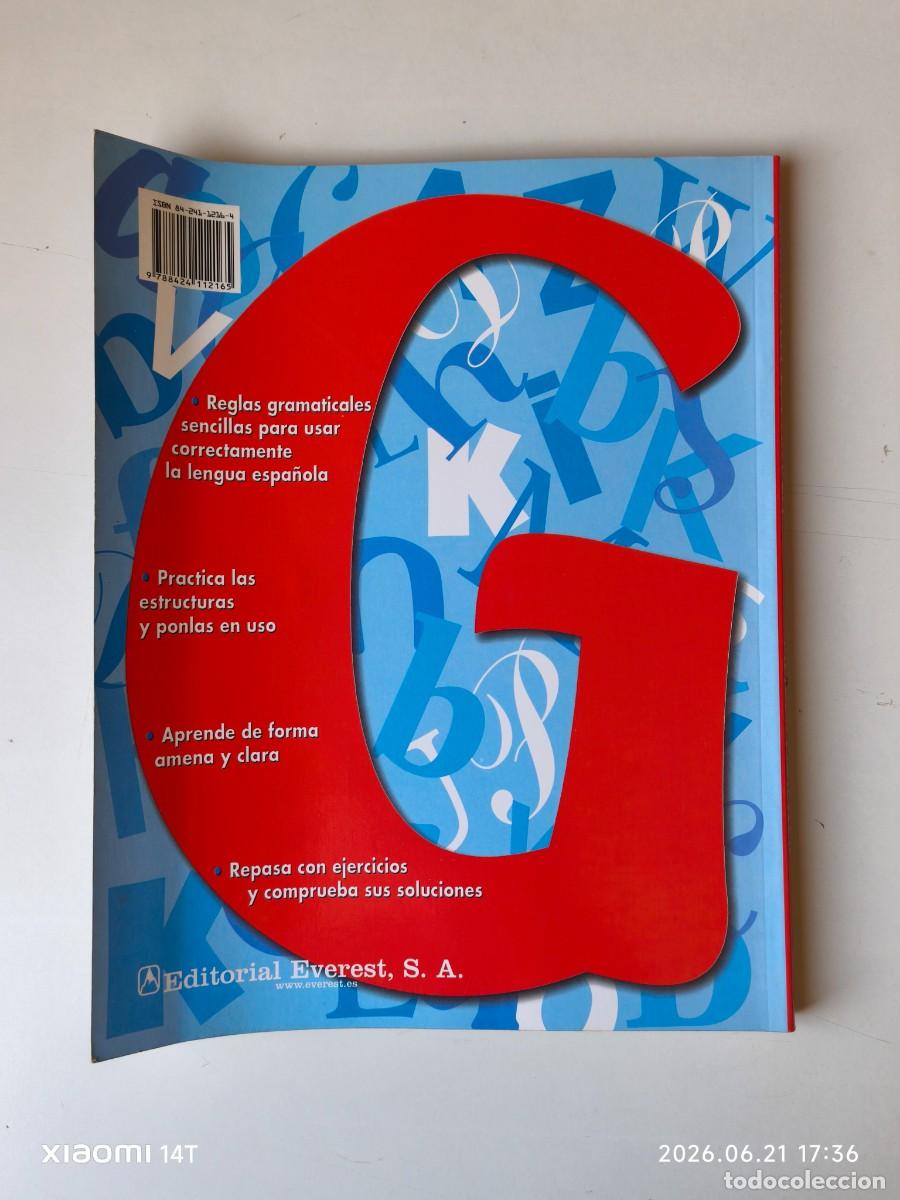 Libros: GRAMATICA ESPA&Ntilde;OLA. (2005 EVEREST). - Foto 2