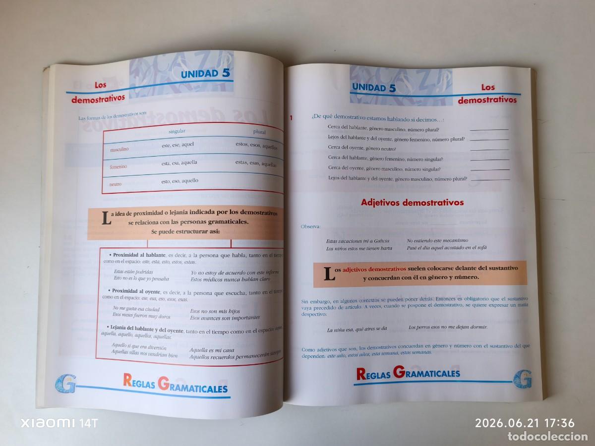 Libros: GRAMATICA ESPA&Ntilde;OLA. (2005 EVEREST). - Foto 4
