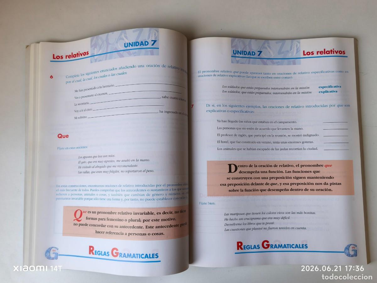 Libros: GRAMATICA ESPA&Ntilde;OLA. (2005 EVEREST). - Foto 5