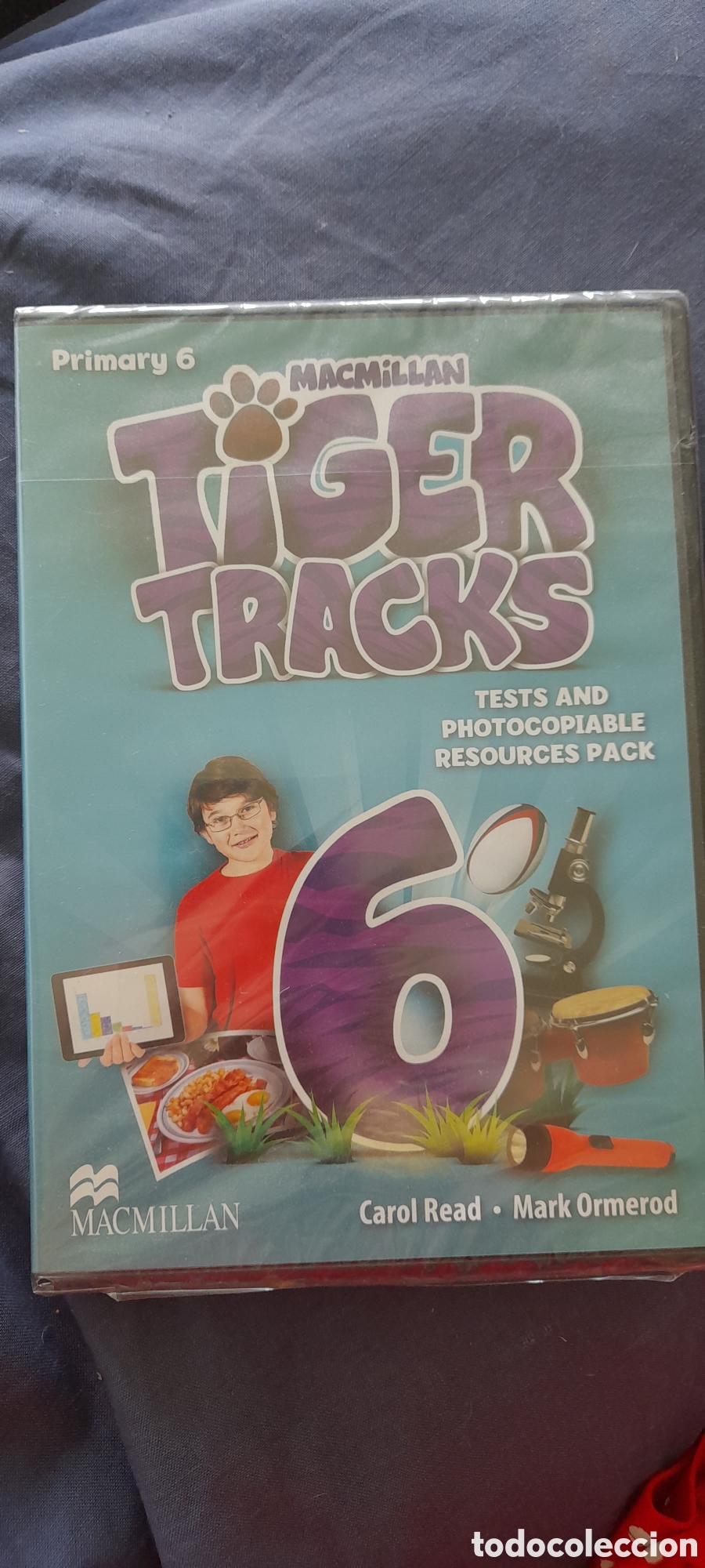 Libros: Macmillan Tiger tracks primary 6. Tests and photocopiable resources pack