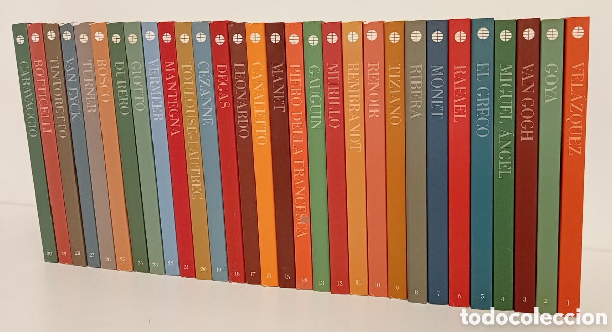 Libros: .LIBROS COLECCION COMPLETA DE LOS GRANDES GENIOS DEL ARTE - Foto 2