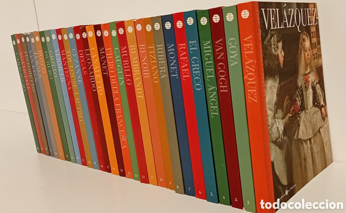 Libros: .LIBROS COLECCION COMPLETA DE LOS GRANDES GENIOS DEL ARTE - Foto 3