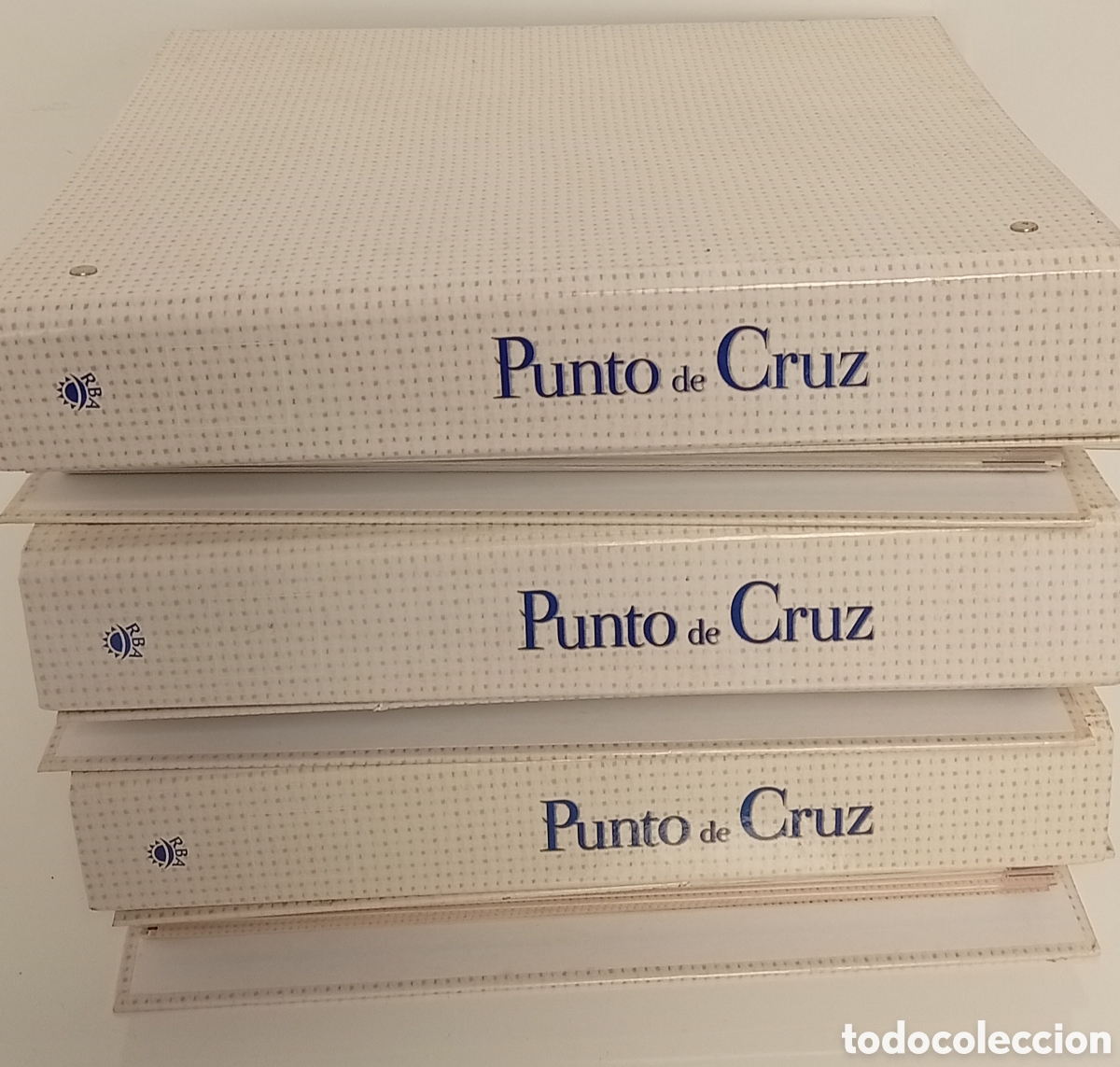 Libros: .COLECCCION COMPLETA DE PUNTO DE CRUZ DE LA 1/100 - Foto 4