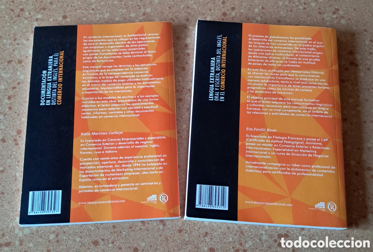 Libros: Pack de 2 libros de comercio internacional en lengua extranjera distinta del ingl&eacute;s (Franc&eacute;s). - Foto 2