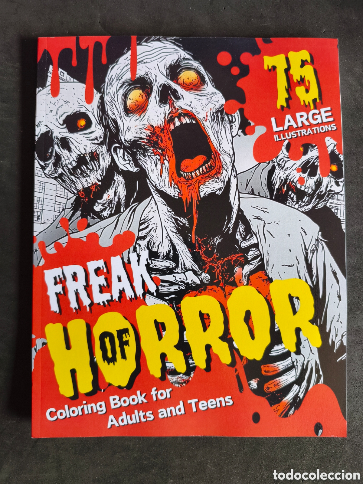 Libros: Freak of Horror Coloring Book