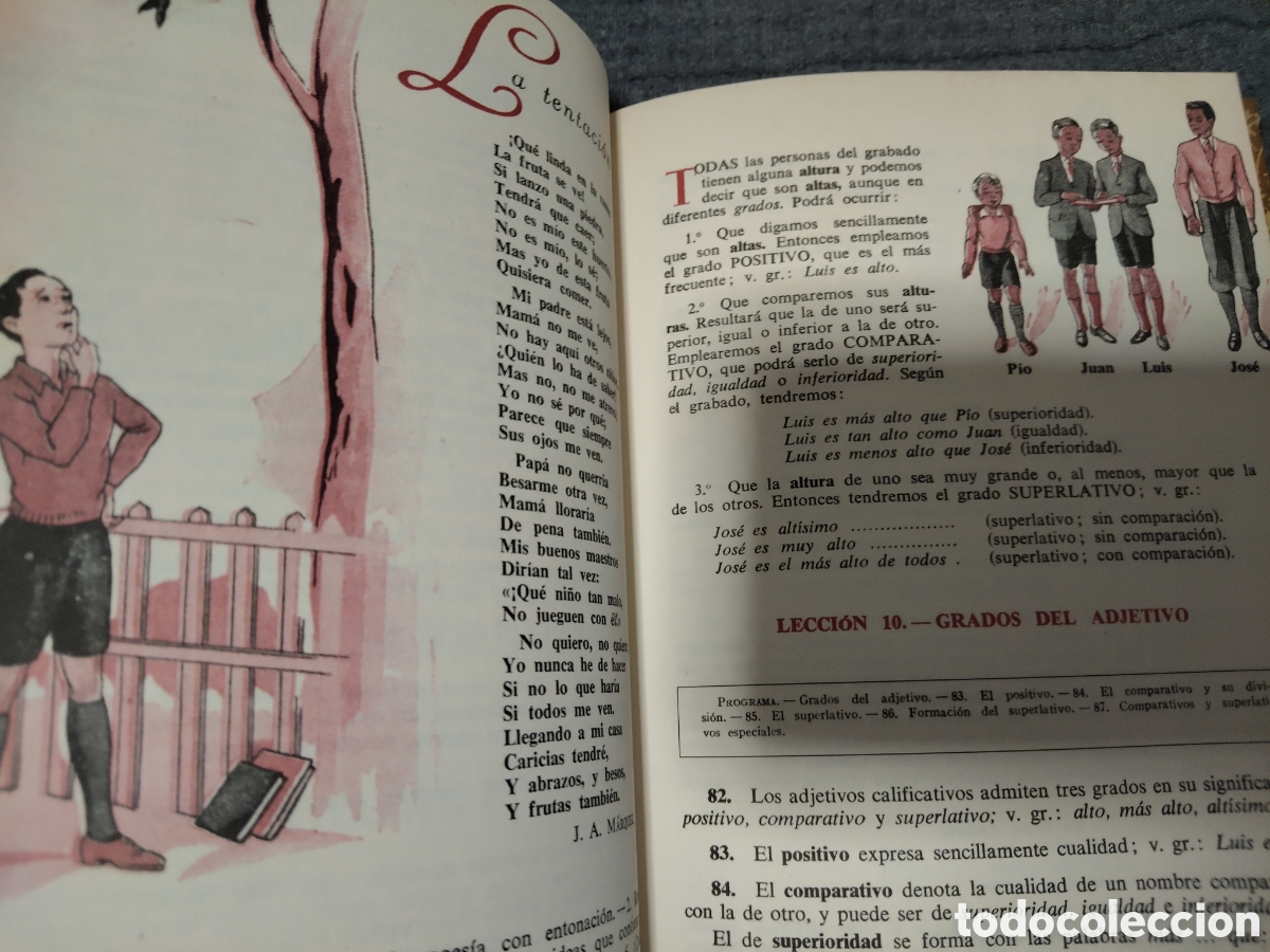 Libros: Gram&aacute;tica Segundo Grado de la Editorial Luis Vives. Ediccion facs&iacute;mil - Foto 6