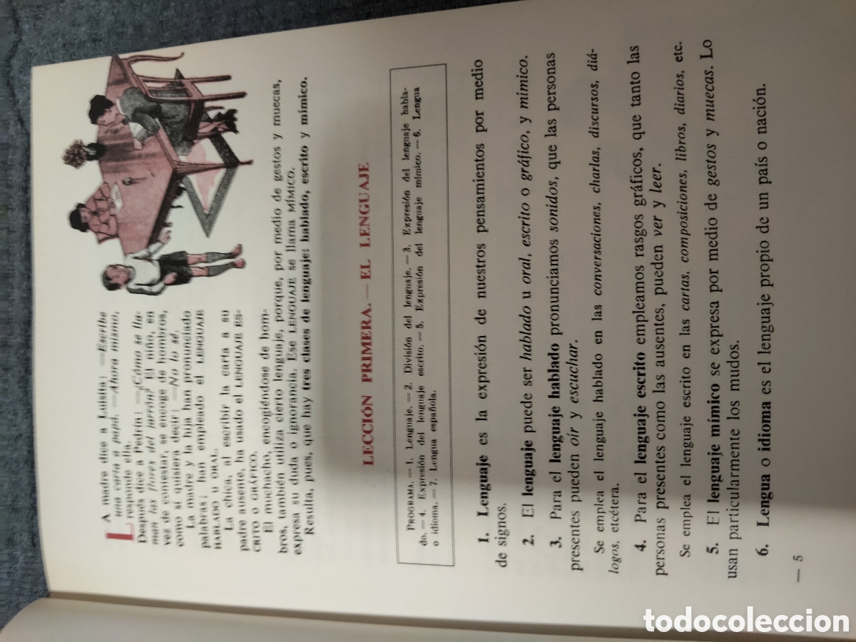 Libros: Gram&aacute;tica Segundo Grado de la Editorial Luis Vives. Ediccion facs&iacute;mil - Foto 7