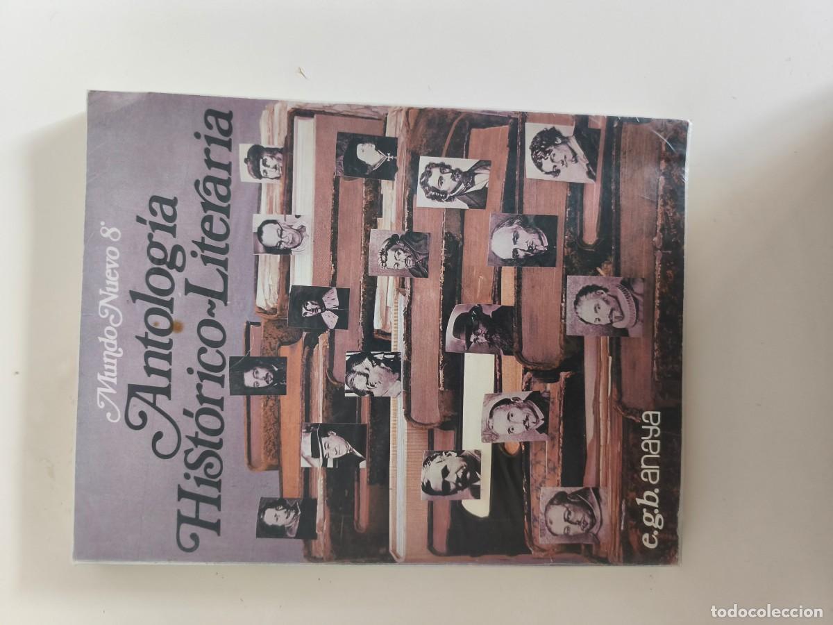 Libros: Mundo Nuevo 8. Antolog&iacute;a Hist&oacute;rico-Literaria, publicado por Editorial Anaya.