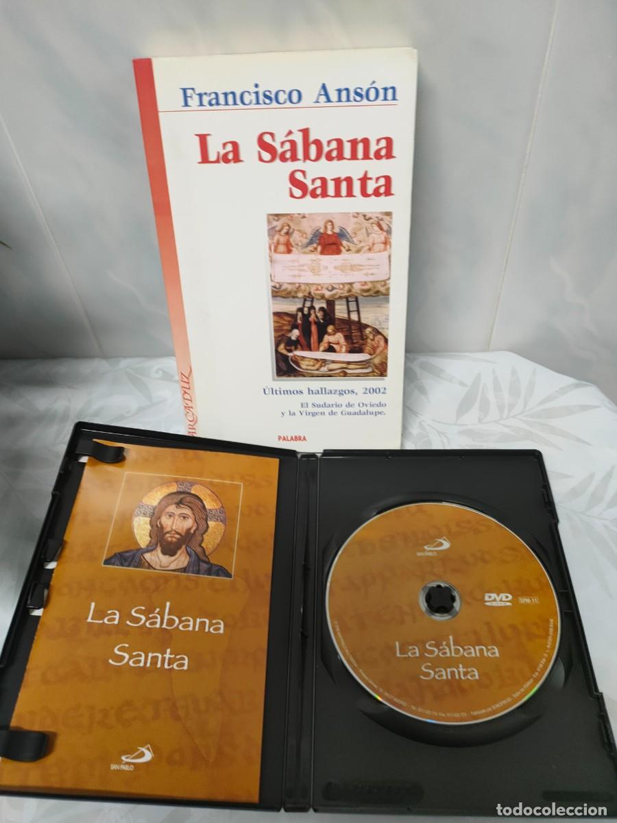 Libros: LA SABANA SANTA. 1 LIBRO ➕ 1 DVD. LOTE ➕ OTROS REGALOS. NUEVOS SIN USO. DE DIOS. CAT&Oacute;LICO.