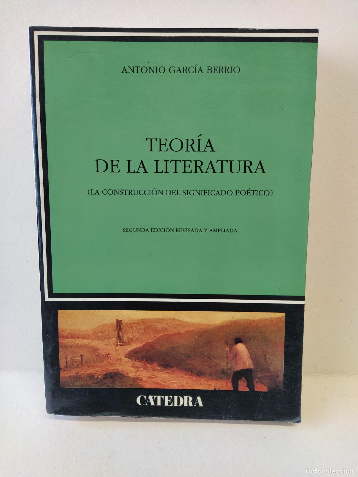 Libros: Teor&iacute;a de la Literatura - Antoni Garc&iacute;a Berrio