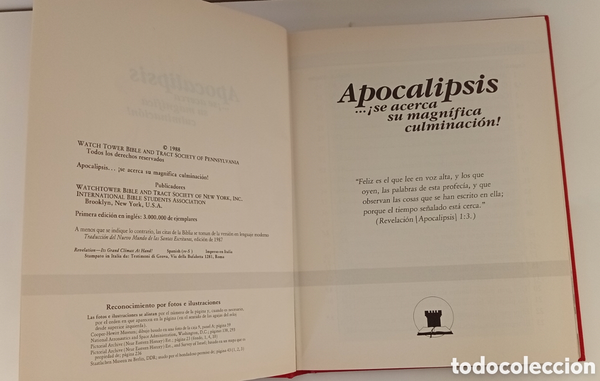 Libros: .APOCALIPSIS &iexcl;SE ACERCA SU MAGNIFICA CULMINACION! - Foto 3