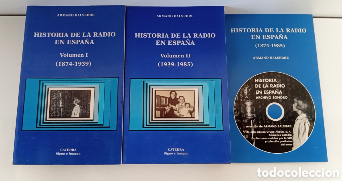 Libros: .HISTORIA DE LA RADIO EN ESPA&Ntilde;A BALSEBRE - Foto 2