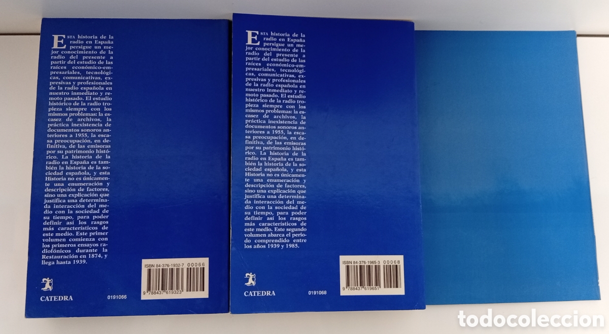 Libros: .HISTORIA DE LA RADIO EN ESPA&Ntilde;A BALSEBRE - Foto 3