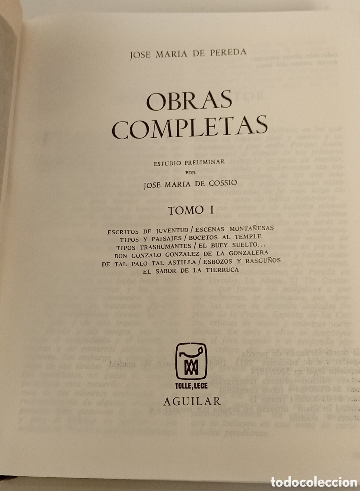 Libros: JOSEMARIA DE PEREDA OBRAS COMPLETAS - Foto 6