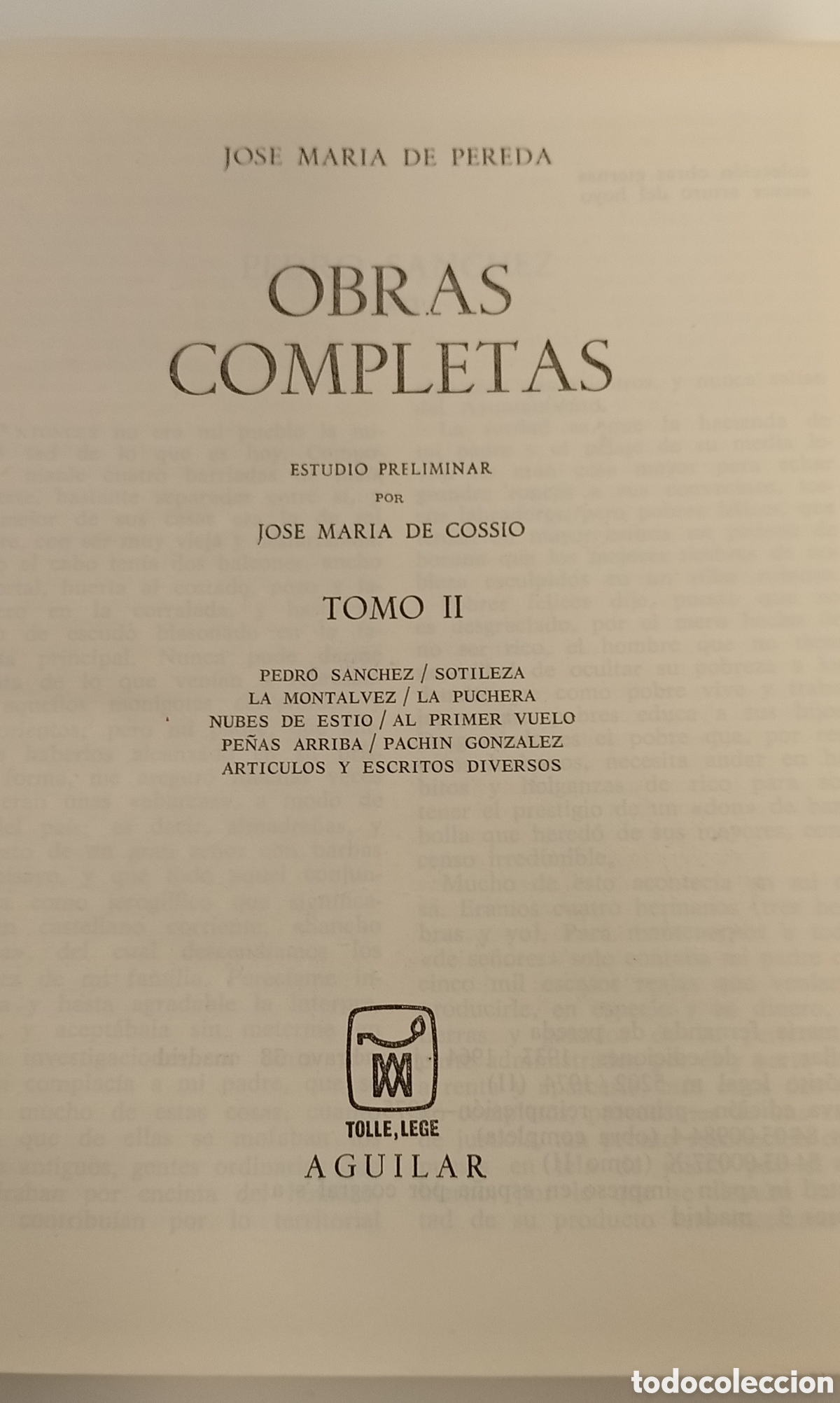 Libros: JOSEMARIA DE PEREDA OBRAS COMPLETAS - Foto 8