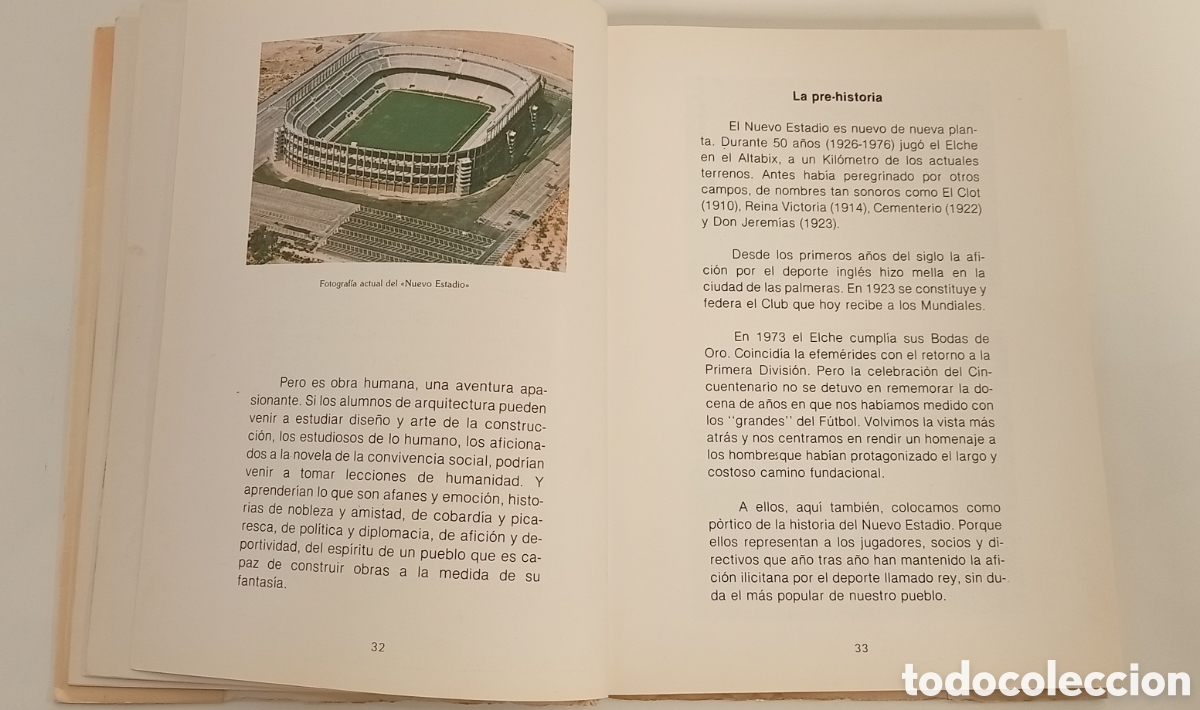 Libros: .NUESTRO ESTADIO MANUEL MARTINEZ VALERO - Foto 5