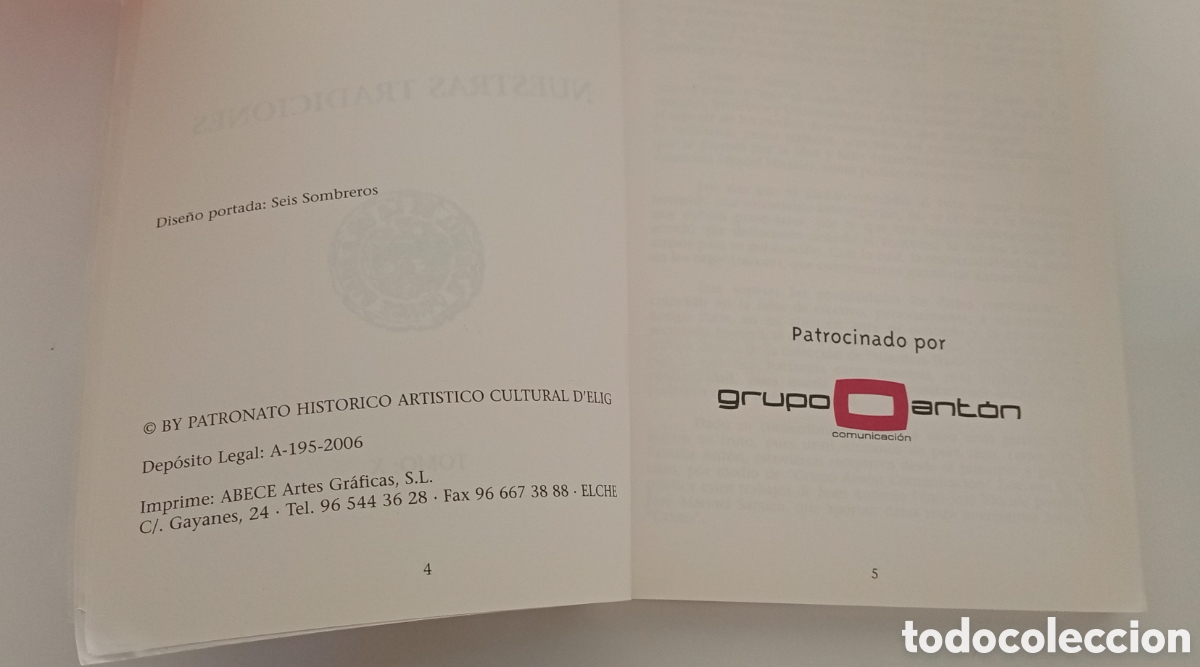 Libros: .LIBRO EL CRISTO DE ZALAMEA DE ELCHE - Foto 4