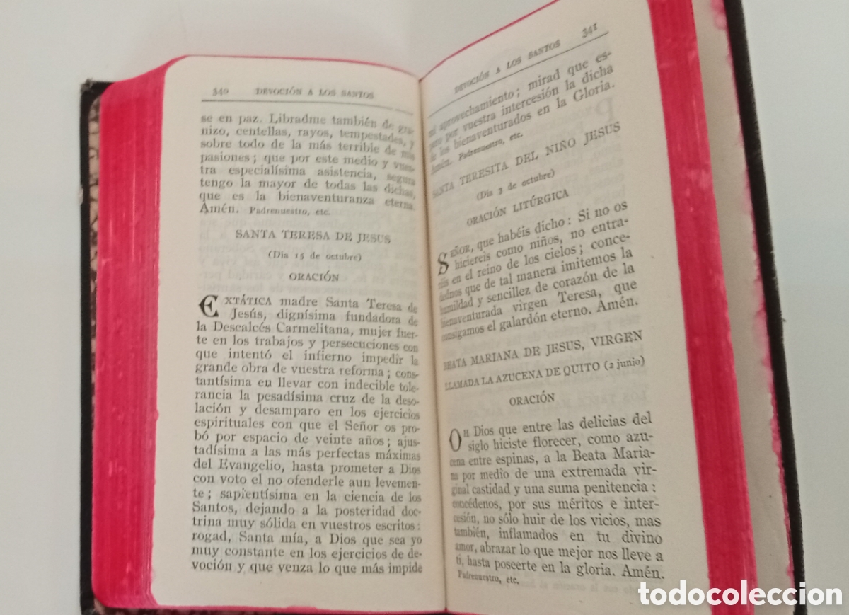 Libros: LIBRO LA AZUCENA DEVOCIONARIO, LA INMACULADA - Foto 4