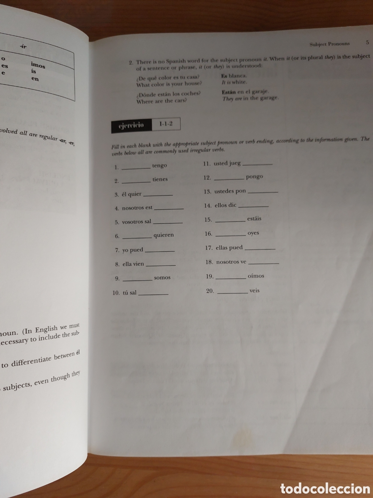 Libros: Spanish Pronouns and Prepositions - Foto 6
