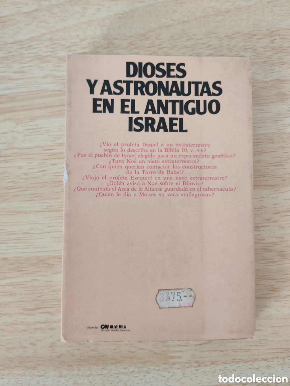 Libros: Libro Dioses y Astronautas Antiguo Israel ATE 1981 - Foto 3
