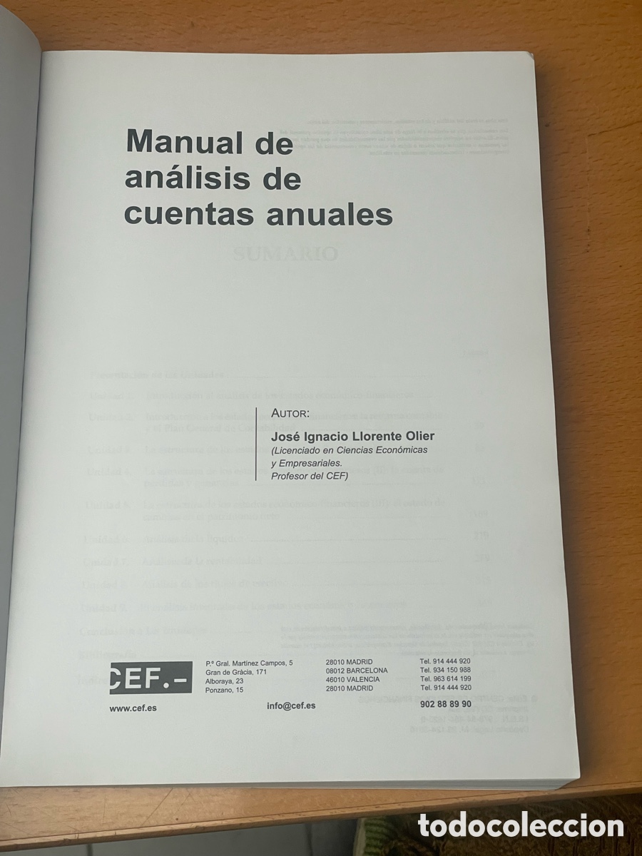 Libros: Manual de an&aacute;lisis de cuentas anuales - Foto 8