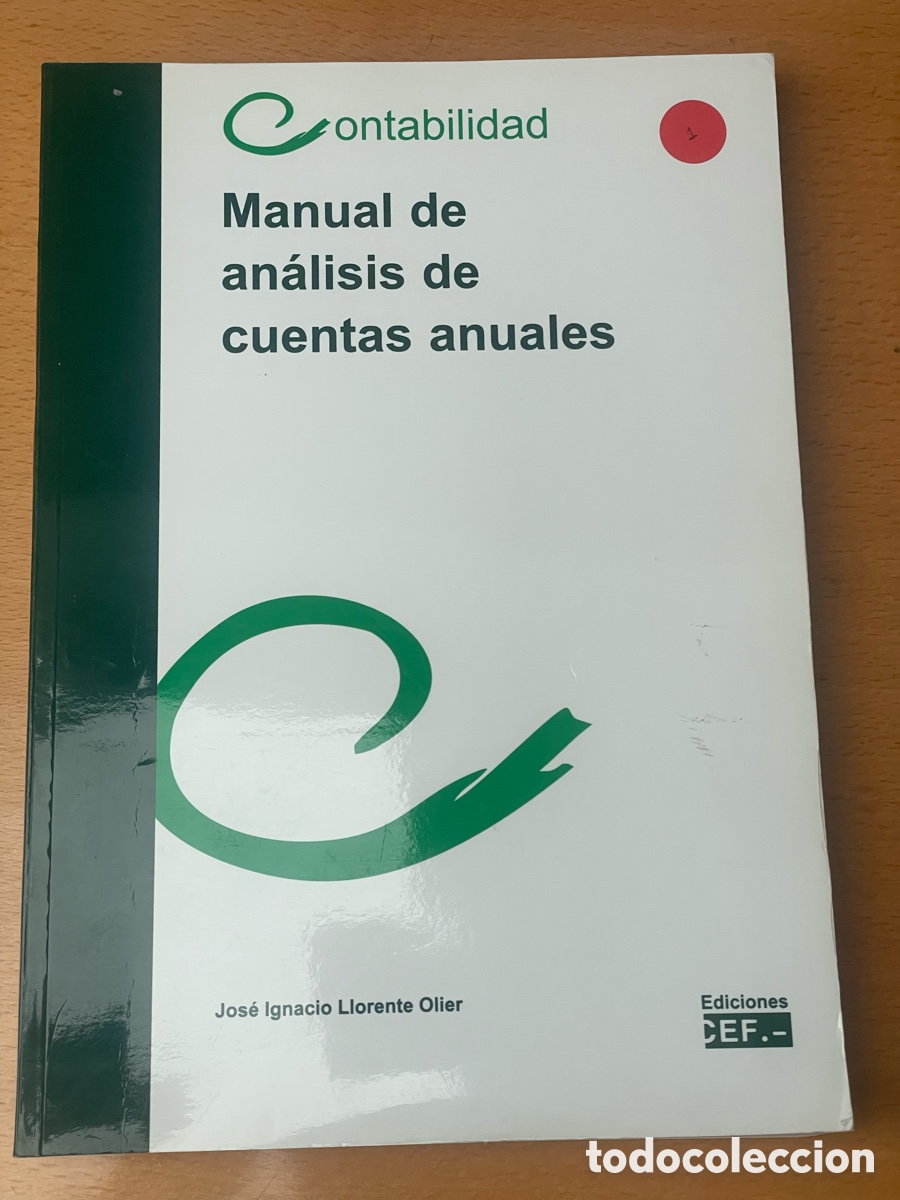 Libros: Manual de an&aacute;lisis de cuentas anuales - Foto 1