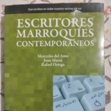 Libros: ESCRITORES MARROQUÍES CONTEMPORANEOS. Lote 381369209