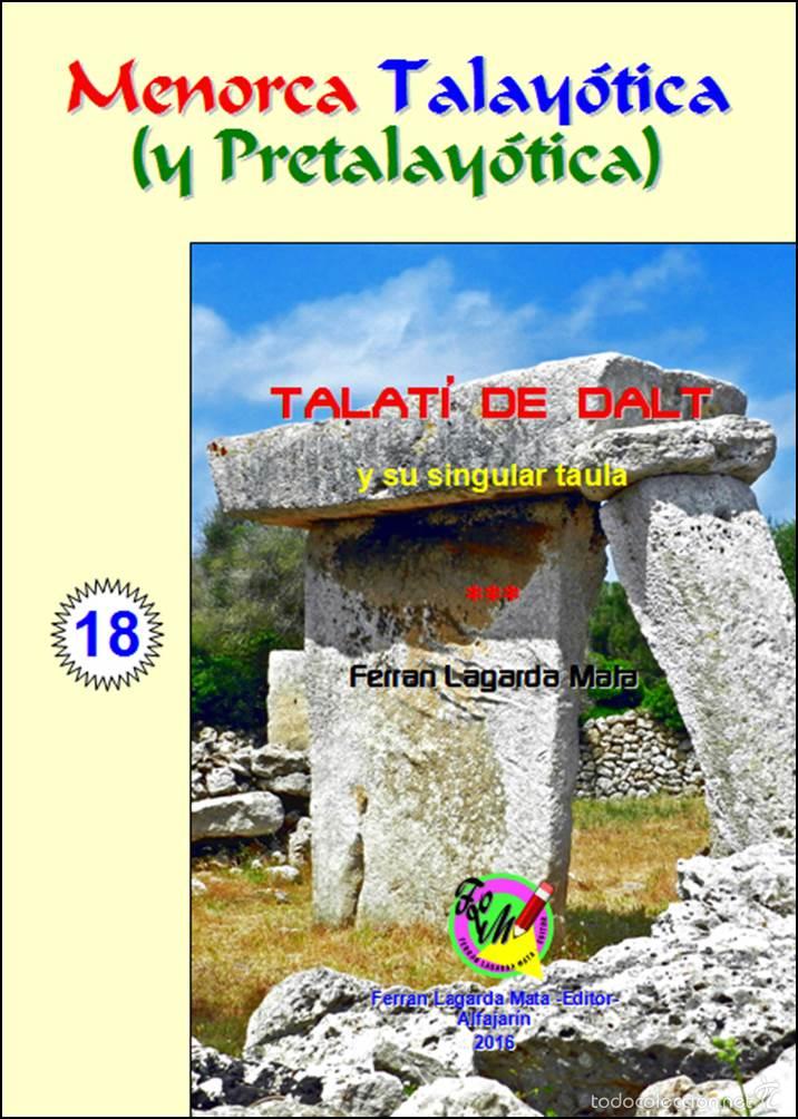 Libros: Talat&iacute; de Dalt y su singular taula (Menorca) - Foto 1