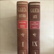 Libros: DOS TOMOS DE HISTORIA Y ARTE DEL PROYECTO GALICIA, 1991. HÉRCULES DE EDICIONES