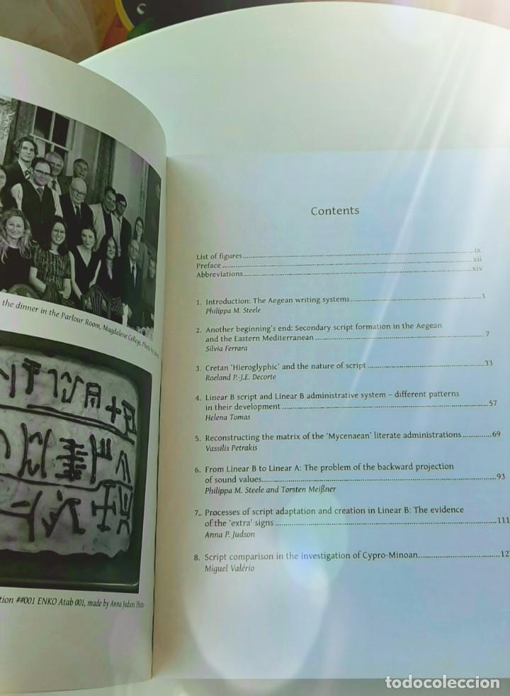 Libros: Understanding Relations Between Scripts: Aegean Writing Systems,2017.Y. Early Alphabets,2020. Steele - Foto 4