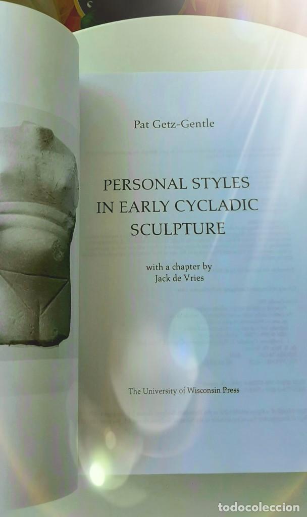Libros: Early Cicladic Sculpture In Context, 2017. Y. Personal Styles in Early Cicladic Sculpture, 2001. - Foto 11 - 216935957