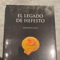 Libros: EL LEGADO DE HEFESTO - HEPHAESTUS LEGACY MANUAL DE ANILLOS Y ENTALLES ROMANOS GRIEGOS. Lote 402509744