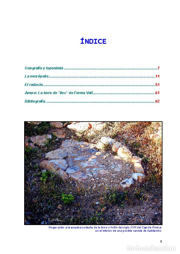 Libros: CAP DE FORMA. NECR&Oacute;POLIS Y REDUCTO (LAGARDA MATA) -MENORCA - Foto 4