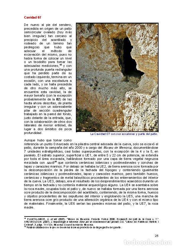 Libros: CAP DE FORMA. NECR&Oacute;POLIS Y REDUCTO (LAGARDA MATA) -MENORCA - Foto 9