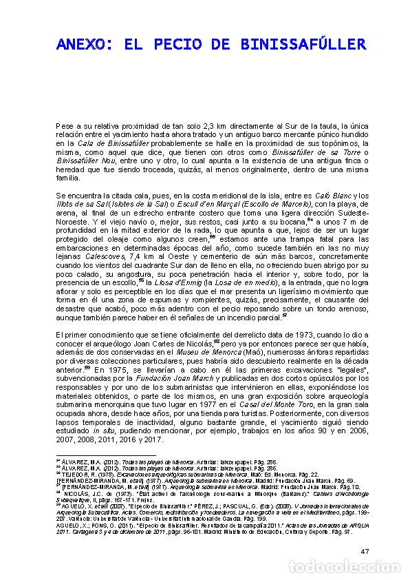 Libros: BINISSAFULLET Y LA ESPADA DE AL&Aacute; (LAGARDA MATA) - MENORCA - Foto 9
