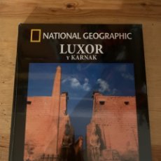 Libros: LUXOR Y KARNAK ARQUEOLOGÍA NATIONAL GEOGRAPHIC- NUEVO. Lote 311522323