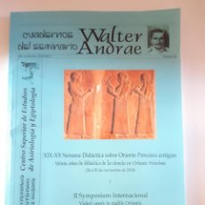 Libros: ORIENTE PROXIMO ANTIGUO SEMINARIO WALTER ANDRAE ARQUEOLOGIA HISTORIA. Lote 311993408