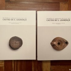 Libros: MEMORIAS ARQUEOLÓGICAS DO CASTRO DE S. LOURENÇO (NORTE DE PORTUGAL). DOS TOMOS
