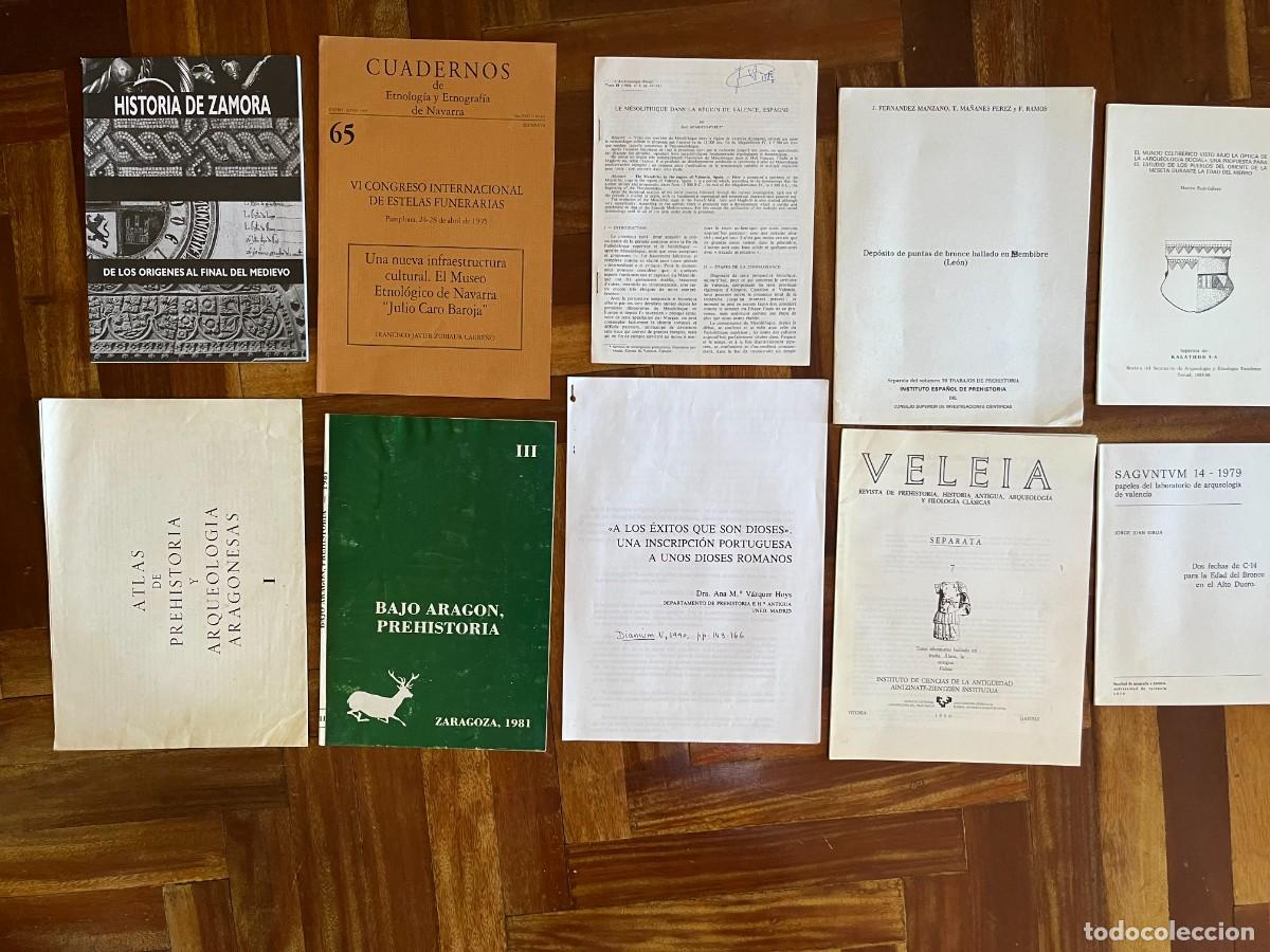 Libros: DIEZ SEPARATAS DE ARQUEOLOG&Iacute;A DE ESPA&Ntilde;A - Foto 1