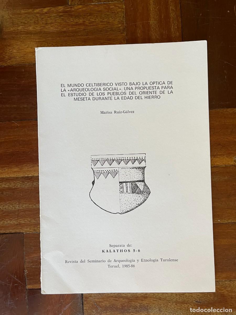 Libros: DIEZ SEPARATAS DE ARQUEOLOG&Iacute;A DE ESPA&Ntilde;A - Foto 7