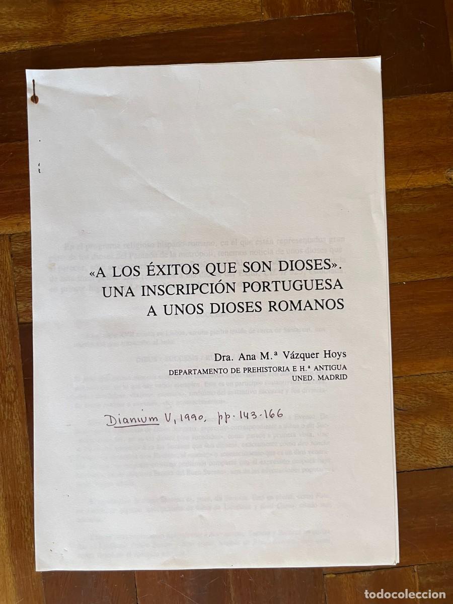Libros: DIEZ SEPARATAS DE ARQUEOLOG&Iacute;A DE ESPA&Ntilde;A - Foto 12
